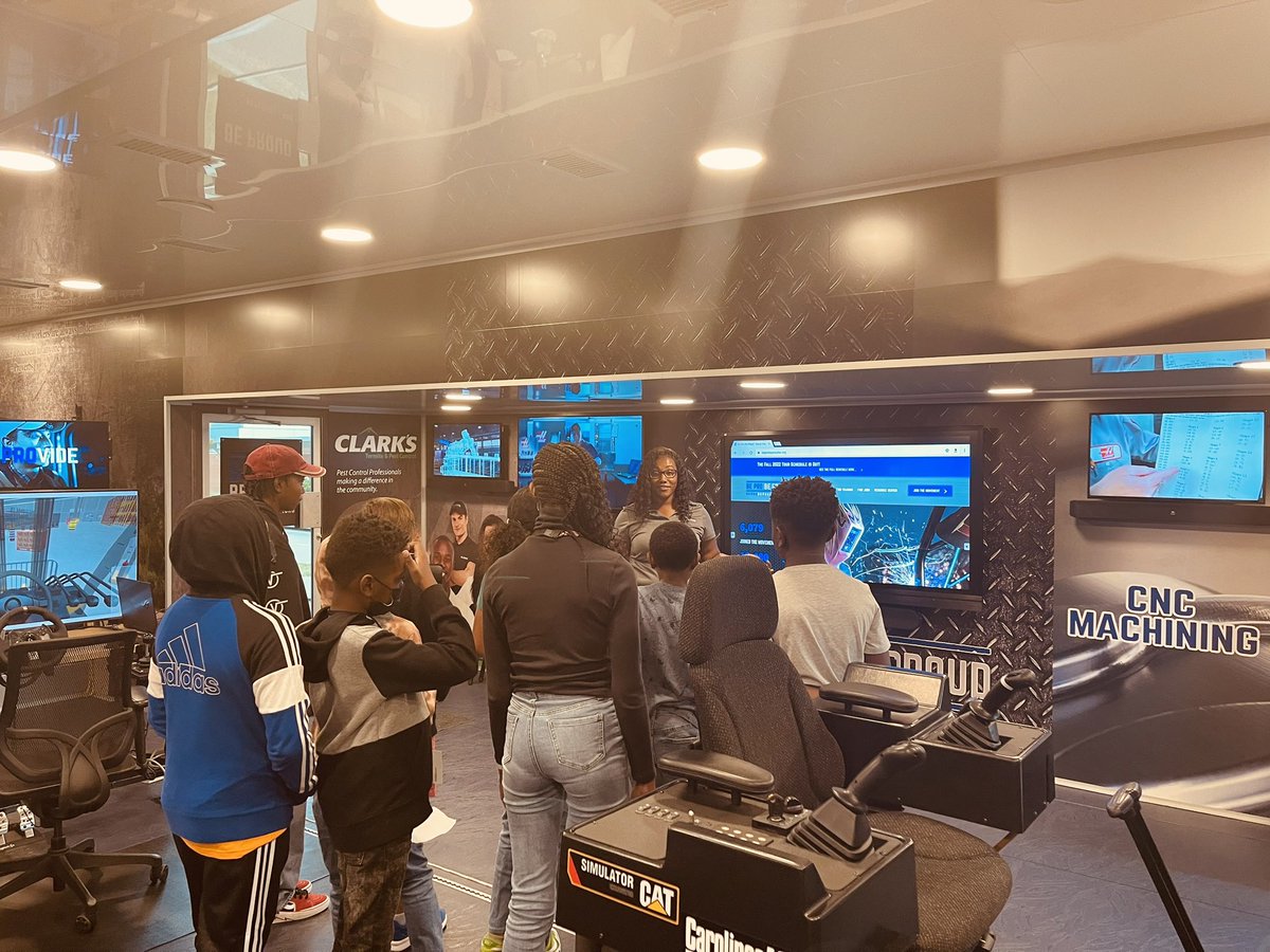 I am so excited that we have <a href="/beprobeproud_sc/">Be Pro Be Proud SC</a> here today <a href="/mullerroad/">Muller Road Middle</a> to educate our students on possible career choices and pathways .<a href="/RichlandTwo/">Richland School District Two</a>