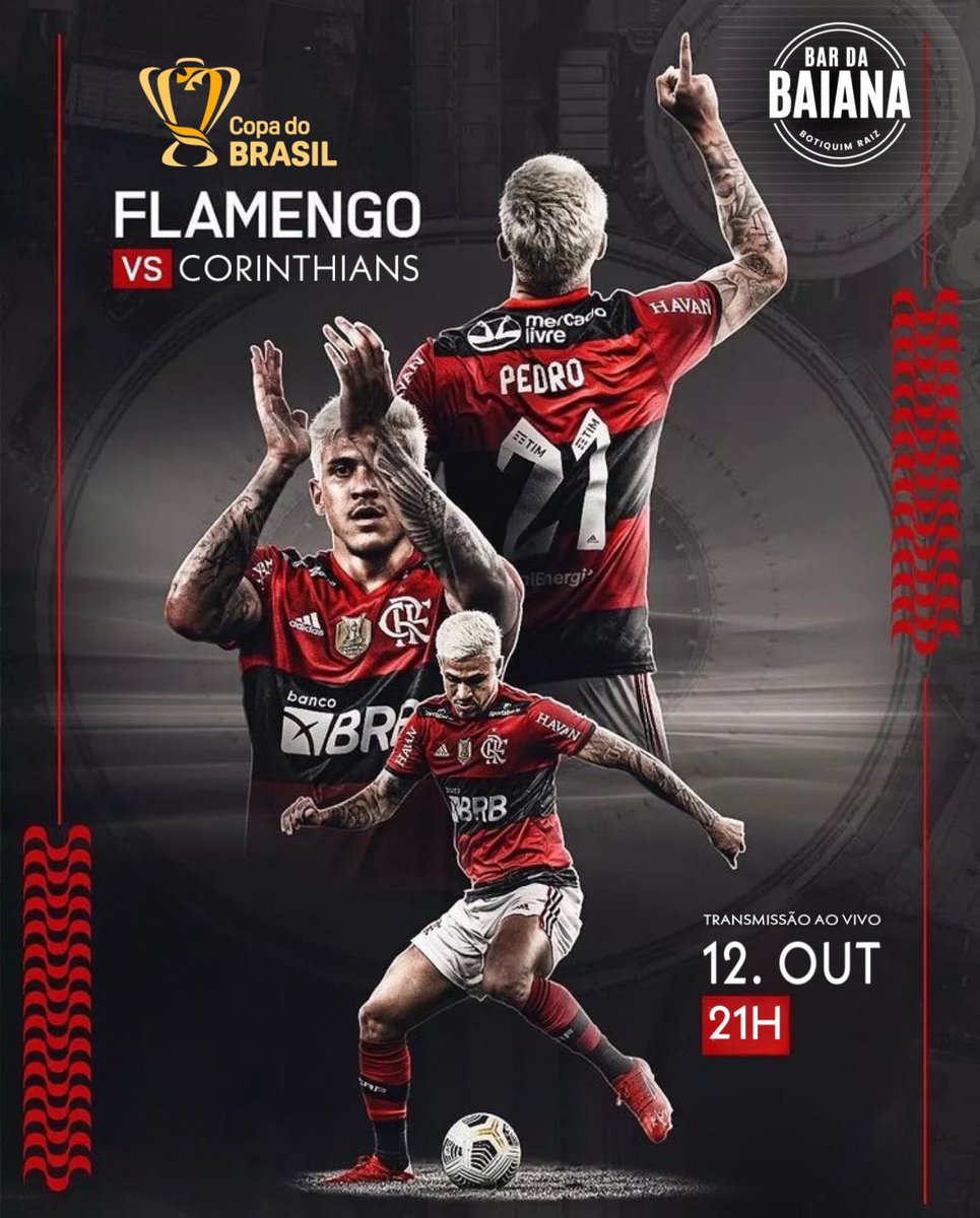 VAI PRA CIMA DELES MENGÔ!!!! Dia de Flamengo é dia de Baiana! O Maracanã de São Gonçalo é aqui! 
.
.
📌 Balde de Brahma ou Antártica 30 reais 
📌 Balde de Império Gold 60 reais 
📌 Balde de Heineken 80 reais 
.
.
* todos com 10 unidades ( exceto a antártica que são 5 latões )