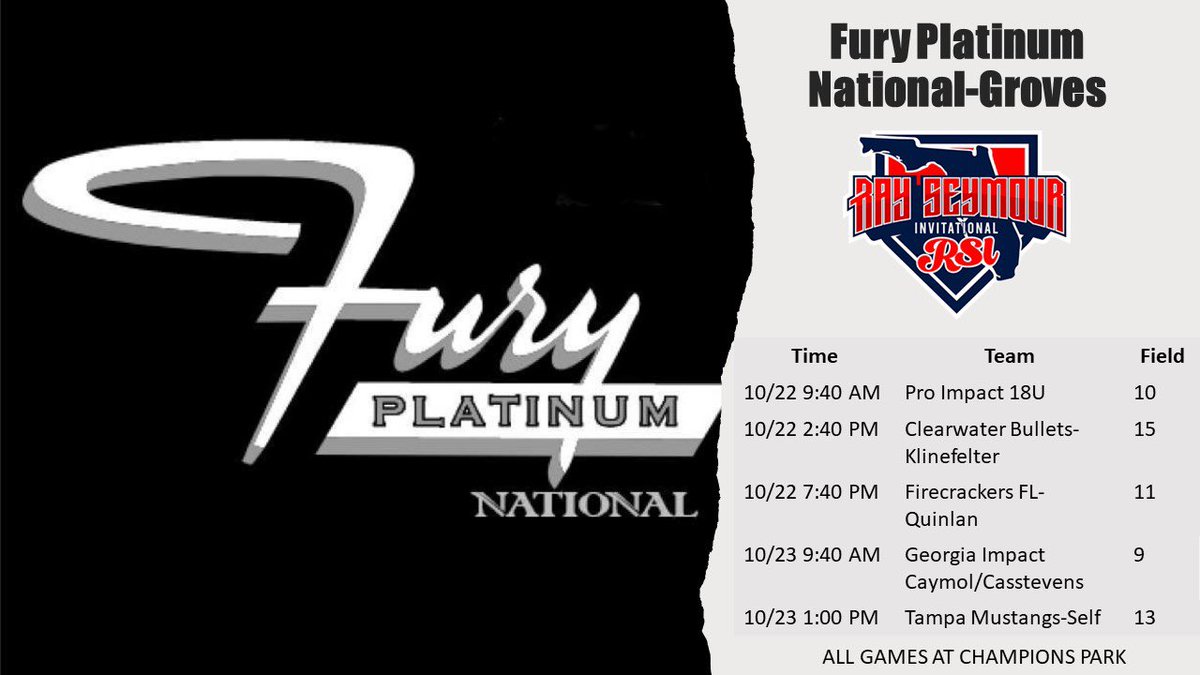 Here is where the beasts will feast. Come watch the show coaches #TimetoEat <a href="/FuryPlatinum/">FuryPlatinumSoftballClub</a>