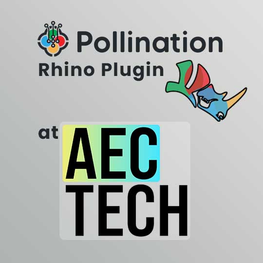 We're bringing both a virtual and in-person presence to AEC Tech in 2022. You won't want to miss our virtual #Pollination #Rhino plugin masterclass on 11/1! We hope to see you there!Register Here: aectech.us/workshops#bloc…