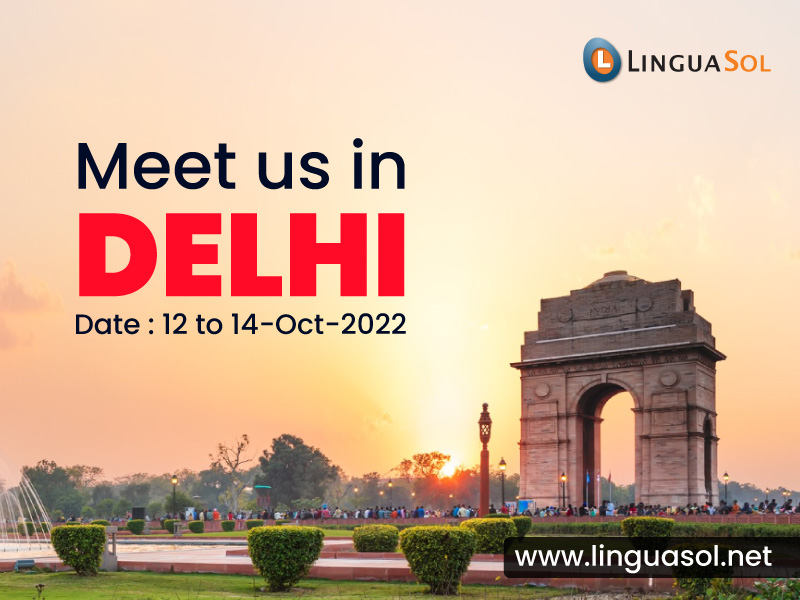 Linguasol's tweet photo. Connect with our @LinguaSol AVP, Umesh Jawalkar in #Delhi on 12 to 14-Oct-2022.
He is highly experienced in #Language Localization of Enterprise Software & Websites / Web Apps.
Email him at : umesh.jawalkar@linguasol.net
#newdelhi #language_localization #softwarelocalization https://t.co/qIxdpl2sDb