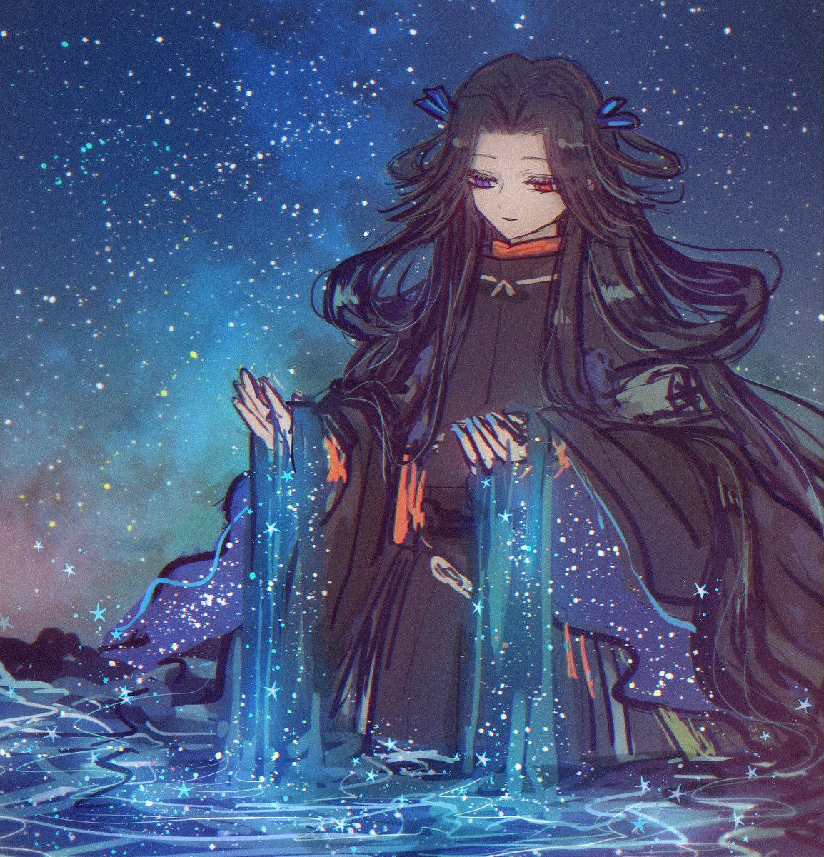 「#七星剣を見るとストレスが減るらしい 」|ほりのイラスト