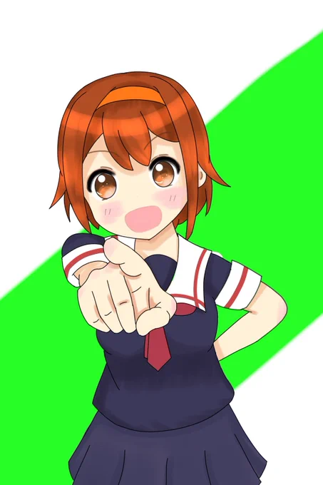 一番目指すよ!この間のワンドロ参加出来なかった白露さん 