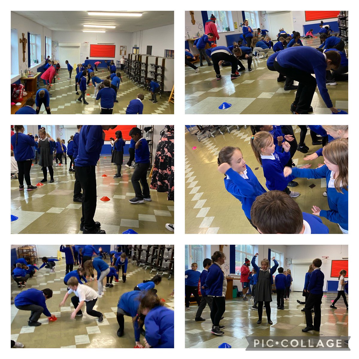 StMarysCarms's tweet photo. Rugby skills with @scarlets_rugby @WRU_Scarlets @N_setaro Diolch yn fawr iawn https://t.co/QKLc6U2SL2