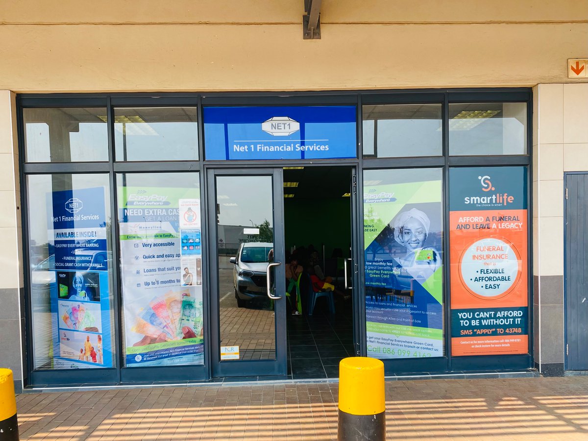 MayfieldSquare's tweet photo. Net 1 Financial Services has reopened at Mayfield Square 🥳
You may share with aBomagogo nabomkhulu to come and get the assistance they need. 🥳
#net1
#mayfieldsquare
#comehometomore https://t.co/K0uEr70MG8