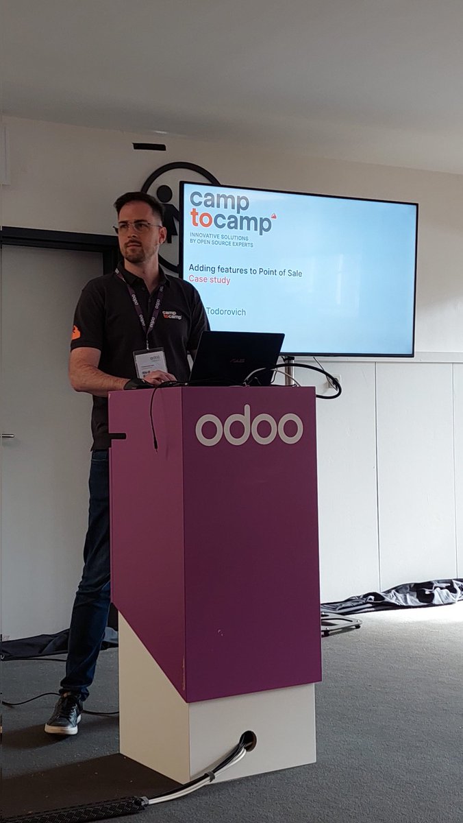 <a href="/IvanTodorovich/">Iván Todorovich</a> @camptocamp talks about POS extension and improvements 
#OdooExperience
#OXP
#opensource
<a href="/OdooCommunity/">OCA</a>
