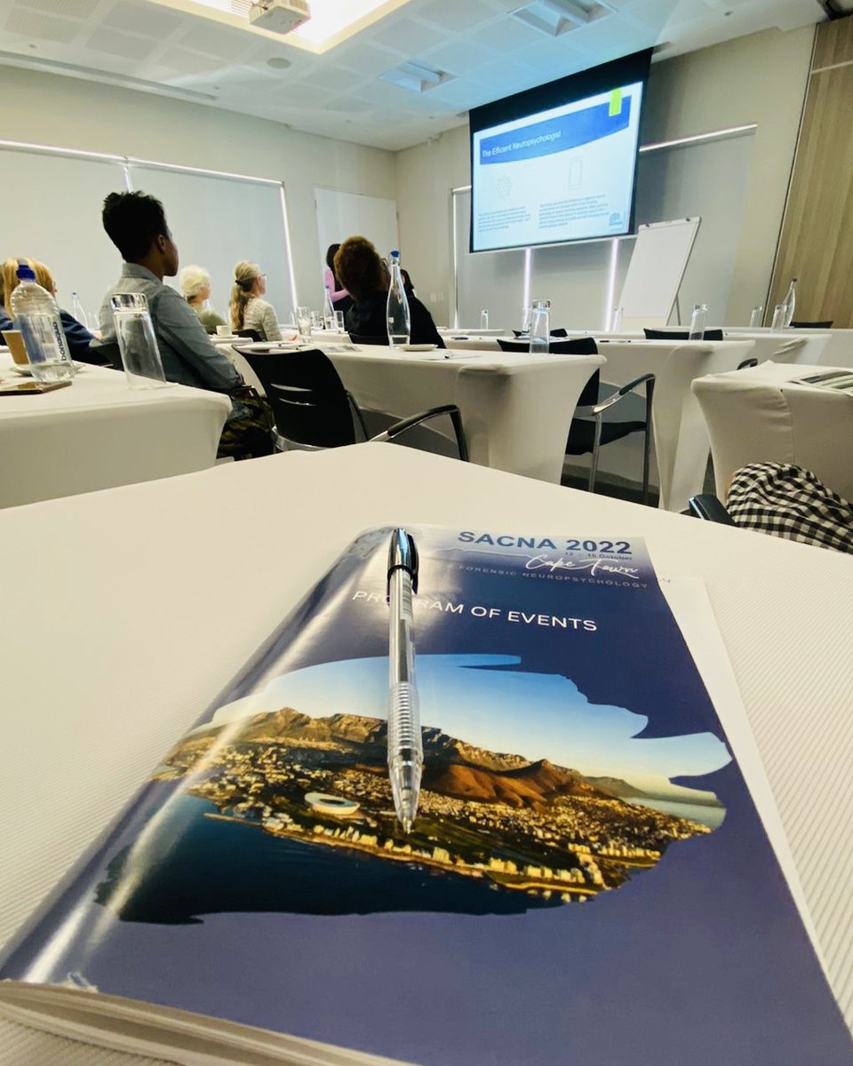 SaSacna's tweet photo. Urvashi Maganlal presenting on the ethics and practice of Neuropsychology in South Africa
#SACNA2022 #SACNAConference2022 #neuropsychology #CapeTown #clinicalpsychology #educationalpsychology #forensicpsychology #counsellingpsychology #backtoconferencing https://t.co/0jorjf5Fkh