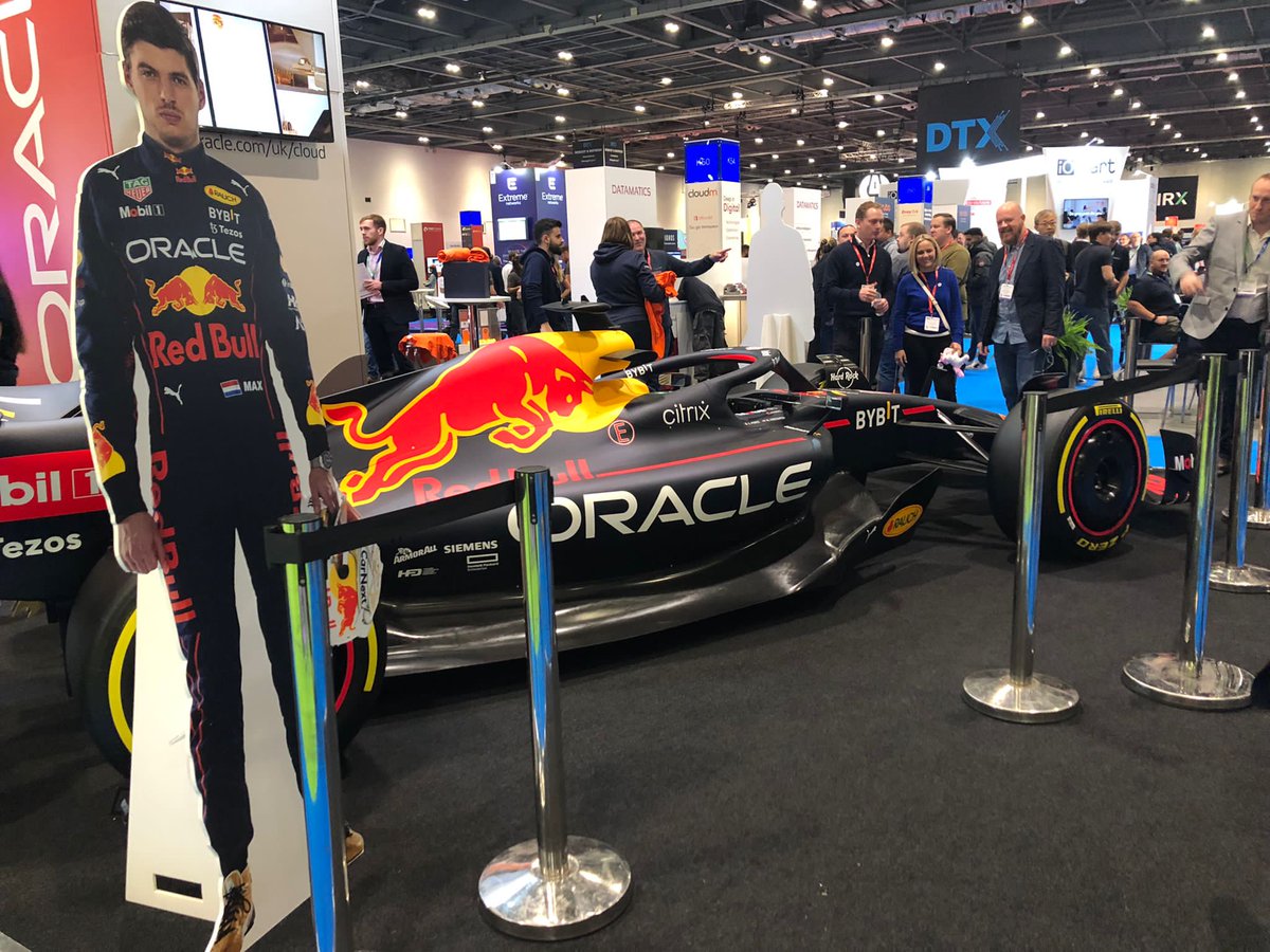 dsp_uk's tweet photo. Youโve seen the keynote from the former F1 champion, and youโve seen the Red Bull racing car, now stop by the DSP-Explorer stand (L54) to register your interest in a factory tour.
#DTX #DTX2022 #event #digitaltransformation #Oracle #OracleCloud #UKCloud https://t.co/4Xbaw7uwNf