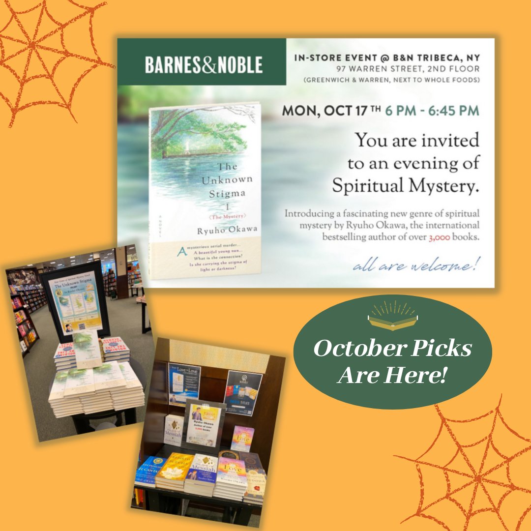 OkawaBooks's tweet photo. 📚Book Club Event at Barnes &amp; Noble Tribeca NY📚
(Mon) Oct17th 6 PM - 6:45PM at B&amp;N Tribeca Store, NY
(97 Warren St., 2F Downtown NY. Greenwich St. &amp; Warren St.)

[Amazon]👉https://t.co/3DeaAdv40F 

#Barnes &amp; Noble Tribeca NY #barnesandnoble #event #bookclub #amazonranking #No.I https://t.co/CjInwN9NcN