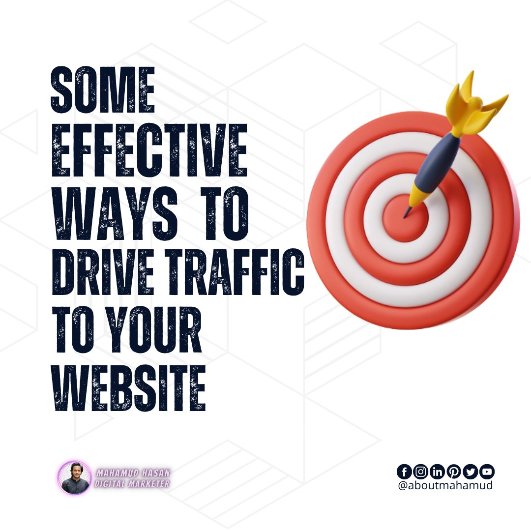 ⏩𝐇𝐞𝐫𝐞 𝐚𝐫𝐞 𝐬𝐨𝐦𝐞 𝐩𝐫𝐨𝐯𝐞𝐧 𝐦𝐞𝐭𝐡𝐨𝐝𝐬 𝐟𝐨𝐫 𝐝𝐫𝐢𝐯𝐢𝐧𝐠 𝐭𝐫𝐚𝐟𝐟𝐢𝐜 𝐭𝐨 𝐲𝐨𝐮𝐫 𝐰𝐞𝐛𝐬𝐢𝐭𝐞.
👇
➡️ Keywords with a high potential for search traffic
➡️ Publish guest posts
➡️ Promote your content in online communities
➡️ Provide answers to questions