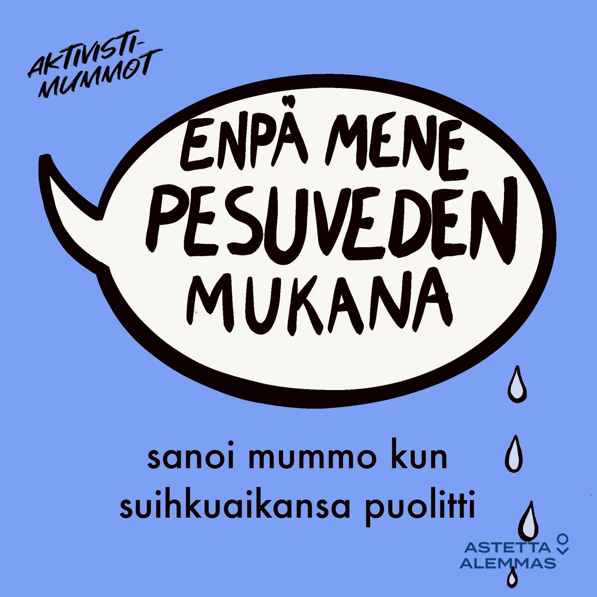 aktivistimummot's tweet photo. Käyttöveden lämmitys on merkittävä energian kuluttaja. Kuluttajien veden käytöstä noin puolet kuluu peseytymiseen. Suihkuajan lyhentäminen ja veden virtaaman pienentäminen ovat merkittäviä energian ja kustannusten säästäjiä. #AstettaAlemmas #energia #kohtuus https://t.co/xJxqejtuxk