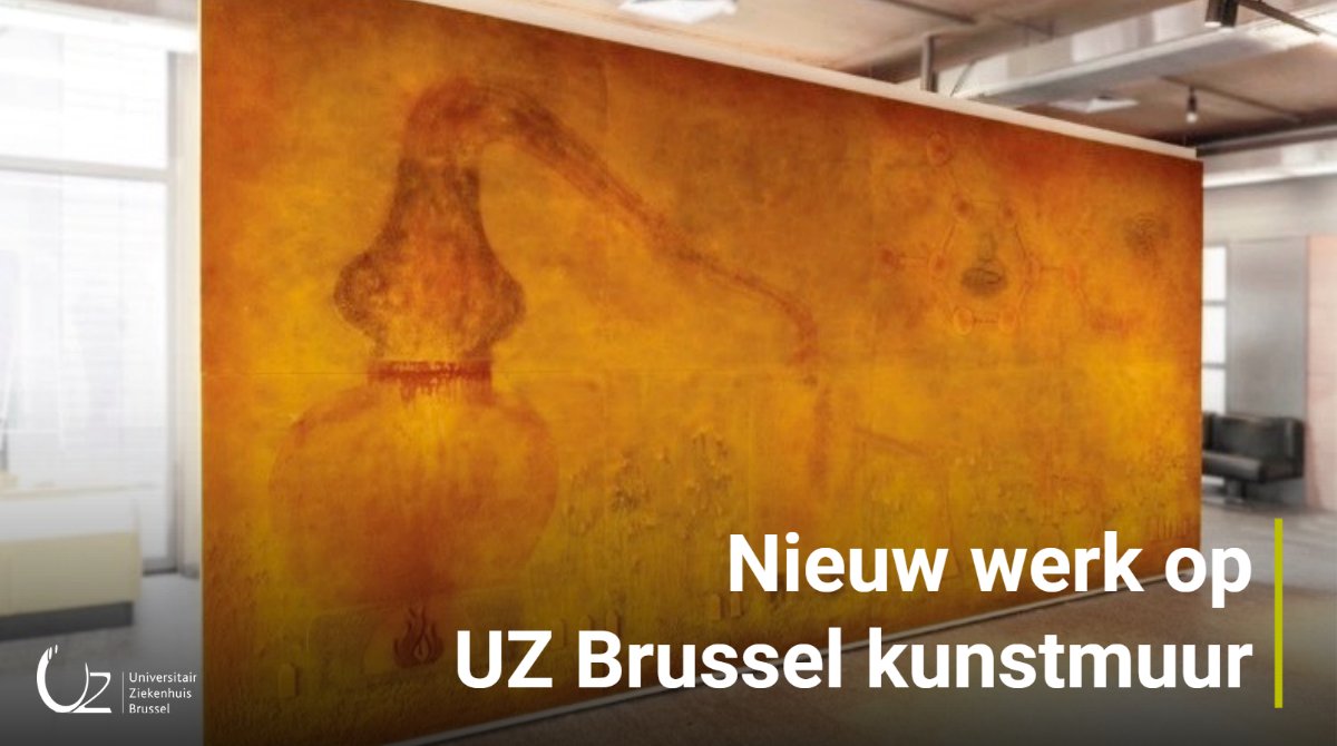 Nog tot eind dit jaar ontdek je in de inkomhal van ons ziekenhuis 'Connecting smells', een geurend kunstwerk van Peter de Cupere. Meer info: loom.ly/yK-aEKk #kunst