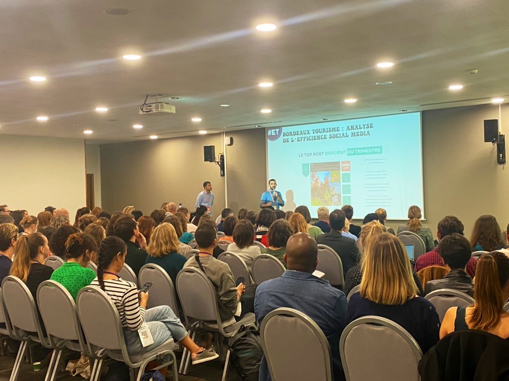 Salle comble pour l’atelier sur le #numeriqueresponsable avec <a href="/seb_repeto/">Seb REPETO</a> et <a href="/cchabry/">cchabry</a> pour Kairn ! 💚 #ET18 <a href="/Etourisme/">Rencontres du Etourisme</a> <a href="/ThinkMyWeb/">ThinkMyWeb</a> <a href="/MyDestinationfr/">my destination</a>