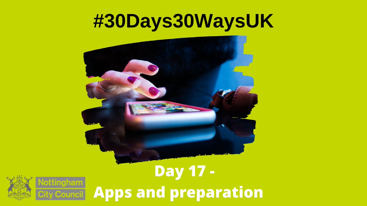 NottinghamEP's tweet photo. What apps do you have that could help? 📱
• Make sure you know how to share location on your phone
• Keep your phone contacts updated!
• Look at apps like @what3words, @ThecitizenAID & @GoodSamApp
#PreparedApp
#30days30waysUK
@30Days30WaysUK https://t.co/0xjhRaaeuf