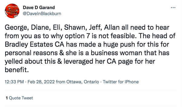 BecaOrleans's tweet photo. Hi Dave. I'm a public servant not a business woman. It's too bad you can't see for yourself, as you were removed from our Facebook group for violating our group privacy policies, but I only post facts from the consulting firm studying the options, key dates, and meetings. 1/ https://t.co/eeMFferyH8