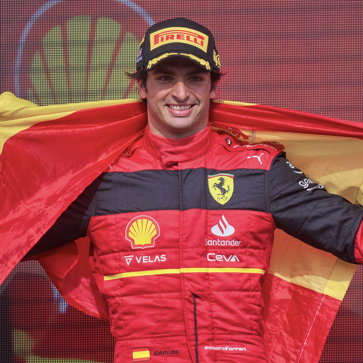 Carlossainz55's tweet photo. Orgulloso de defender los colores de mi país por todo el mundo. Feliz día de la Hispanidad. 🇪🇸

-
#Carlossainz https://t.co/RHFHeFXrmk