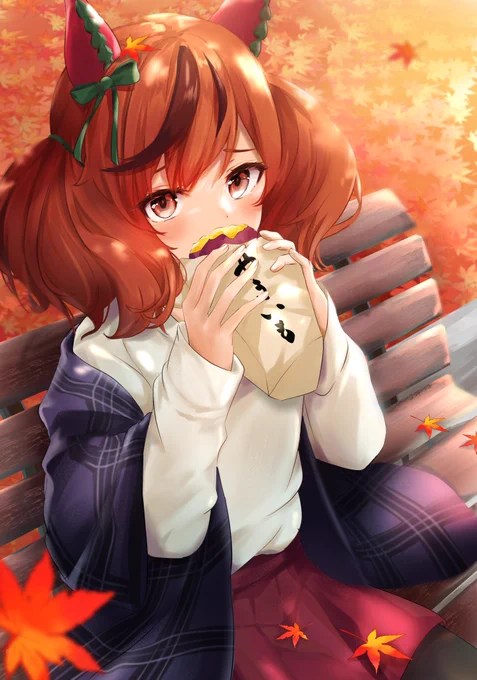 食の秋とネイチャさん#ウマ娘 