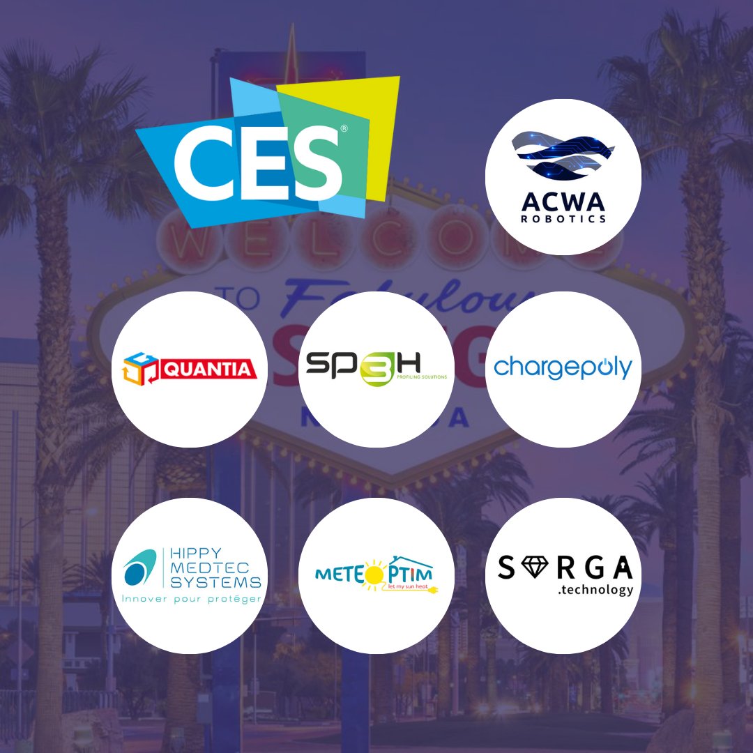 FrenchTechAM's tweet photo. 7️⃣ startups d’Aix-Marseille s’envoleront pour le prochain #CES de Las Vegas ✈️

A l’occasion du #CESUnveiled à Paris, @MaRegionSud  et @risingSUD ont dévoilé la liste des startups sélectionnées pour le #CES2023 

🎉 Félicitations à elles
https://t.co/wBZer1UqA4 #FrenchTech https://t.co/WMdF1JEbYG