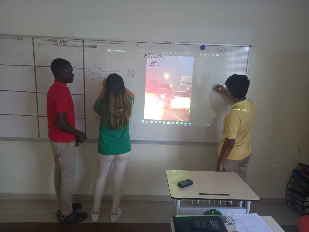 aisghana's tweet photo. Full moon captured on October 9. Astronomy students were asked explain this phenomenon to an ordinary person. #AIS #American #International #School #Eastlegon #AccraGhana #PreK
#Elementary #MiddleSchool #Highschool
#ACSI #AISA #MSACESS #prepare #transform #empower #astronomy https://t.co/F4KwJ7Tqvr