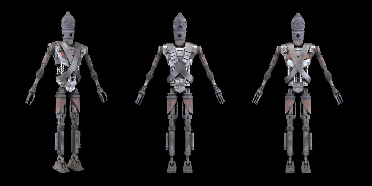 frattomhan's tweet photo. GM! Today I want to share these two characters that I worked on as a modeling leader
I also textured the mando ;)
#TheChild #Mandalorian #StarWars #characterdesign #3dmodeling #Vray #Texturing https://t.co/gYZfTiK7vJ