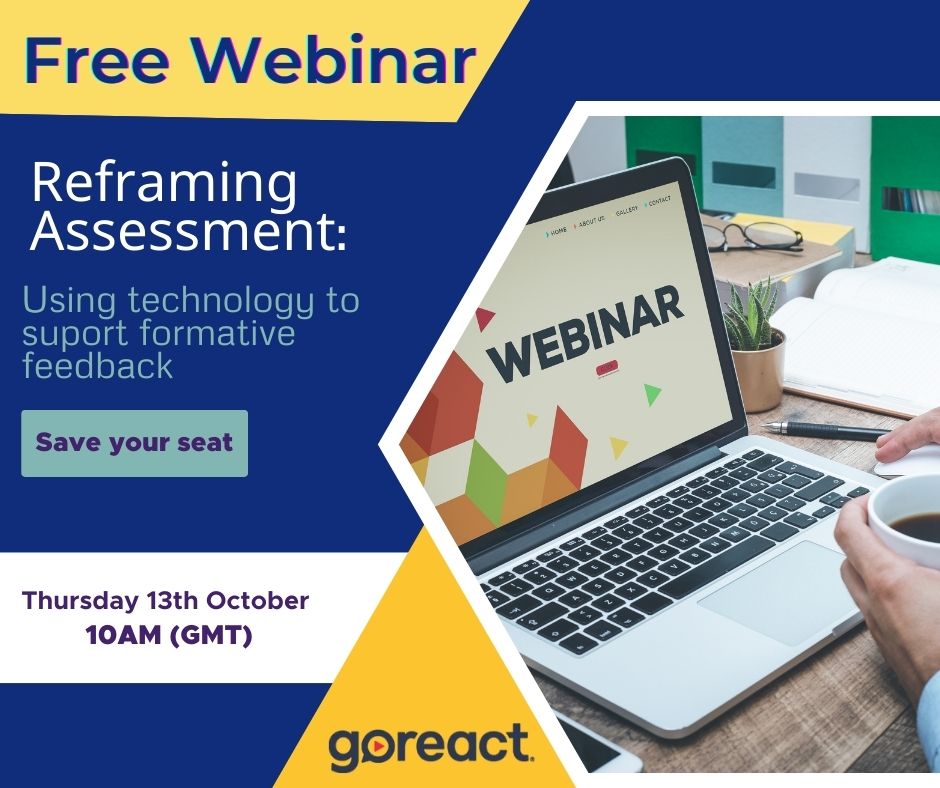 University Business (@ub_uk) on Twitter photo LAST CHANCE to save your seat!
Join us tomorrow at 2PM with the <a href="/GoReact/">GoReact, Powered by Echo360</a> experts to discuss reframing assessment. Save your seat at - hubs.li/Q01pq0HV0
#edutwitter #webinar LAST CHANCE to save your seat!
Join us tomorrow at 2PM with the <a href="/GoReact/">GoReact, Powered by Echo360</a> experts to discuss reframing assessment. Save your seat at - hubs.li/Q01pq0HV0
#edutwitter #webinar