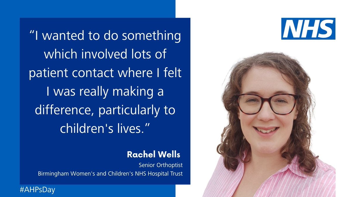NHSHEE_Midlands's tweet photo. @BDA_Dietitians @UHL_DIETITIANS @UHDBTrust @RadiologyUhcw @SCoRMembers @SoRStudentReps @emradNHS @FollowBIOS @MidlandsAhps @BWC_NHS Rachel from @BWC_NHS tells us why she loves working as an allied health professional #AHPsDay @MidlandsAhps https://t.co/FHDccV4hKE