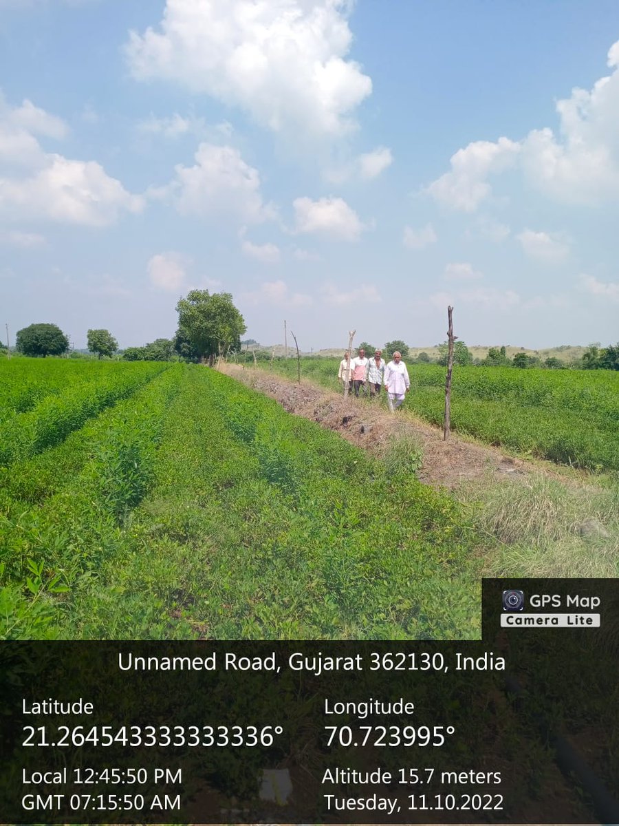 વિસાવદર તાલુકાનાં જાંબુડી ગામે લેન્ડ ગ્રેબીંગ એકટ અન્વયેની રજુઆત બાબતે સ્થળની મુલાકાત લેવામાં આવી.<a href="/collectorjunag/">Collector Junagadh</a> <a href="/sdm_visavadar/">Prant Officer and SDM Visavadar</a>