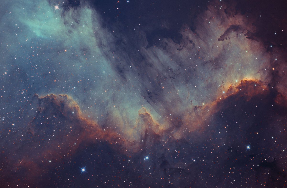 The Great Wall in Cygnus - NGC 7000

Taken with QHY 268M and 8“ Newtonian

#Astrophotography
