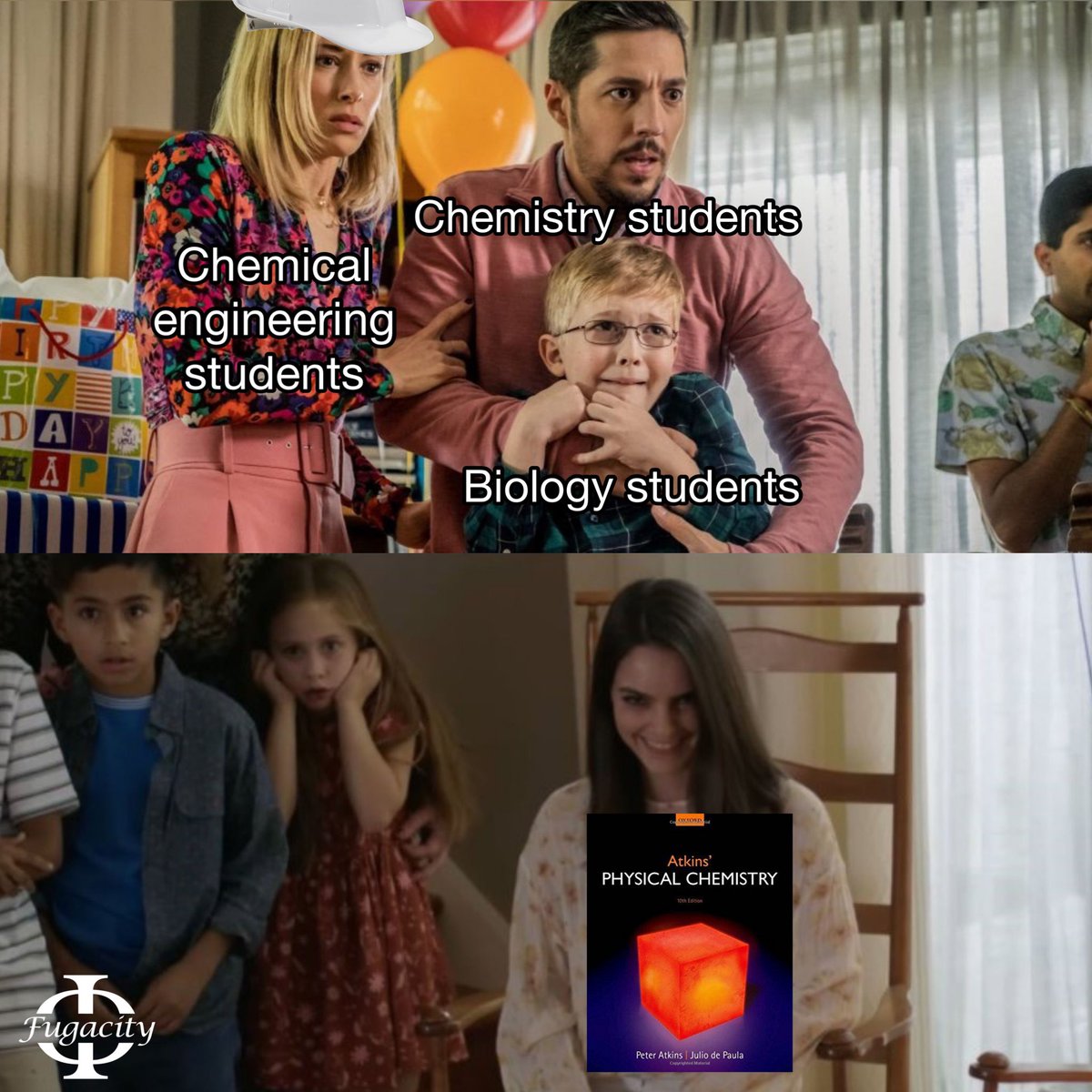 artoffugacity's tweet photo. Chemical engineering https://t.co/D0PVhmgjDR
