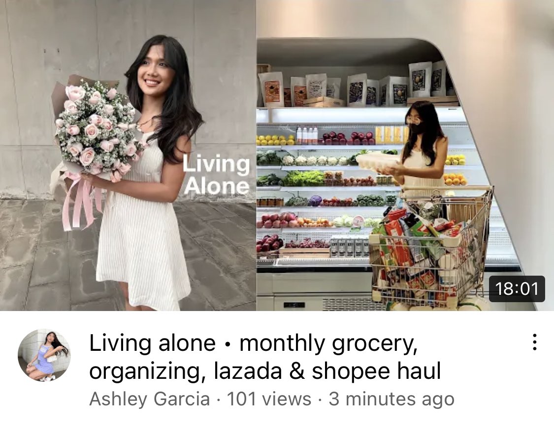 OfficialFamLey's tweet photo. New vid!!

•Living alone • monthly grocery, organizing, lazada &amp; shopee haul• 

🔗https://t.co/2PPeXX59II https://t.co/lEgeqUekAJ