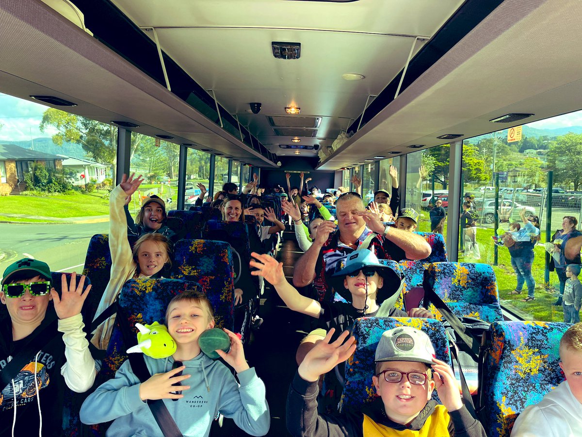 KoonawarraPs's tweet photo. The day finally arrived! After many false starts thanks to COVID, stage 3 are off to Berry Sport & Rec camp. Making life long memories π€© #KPSPride https://t.co/7fef6cRDhE