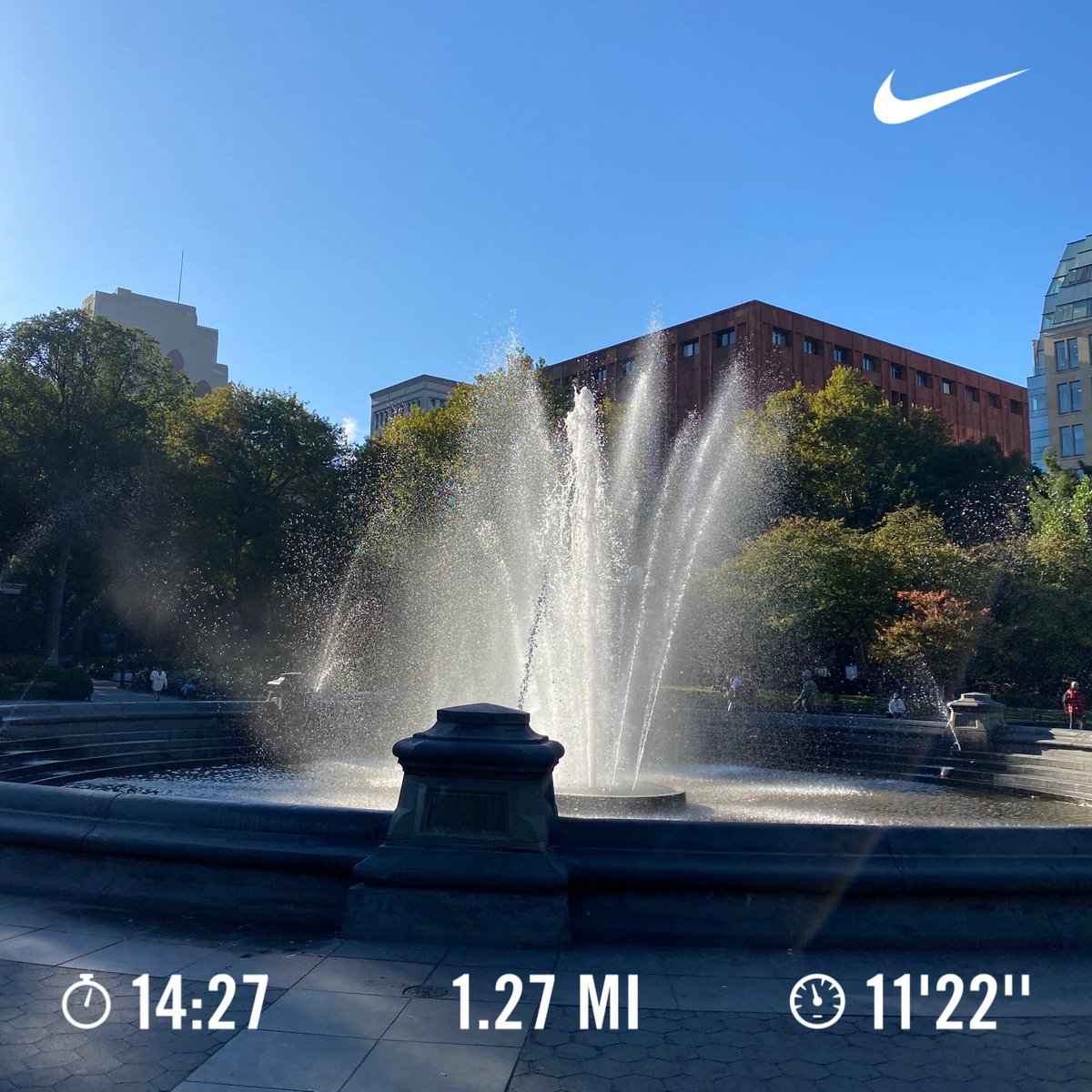 suzywillow's tweet photo. 2022 Run 163, yesterday’s super chill jog at 9am mostly while on the phone with @justcallmetroy 💫😹#runningryoos https://t.co/N5YcdH6jRe