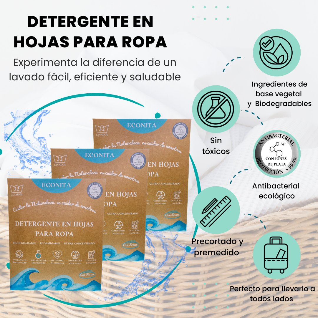 ECONITAofficial's tweet photo. Cada hoja de detergente contiene un poder de limpieza ultraconcentrado, hipoalergénico y ecológico en una pequeña tira premedida de detergente para ropa, sin líquido, que simplemente arrojas en el lavado.
#laundrysheets #tirasdedetergente #detergenteenhojas #detersivoecologico https://t.co/55wpjpf6SZ
