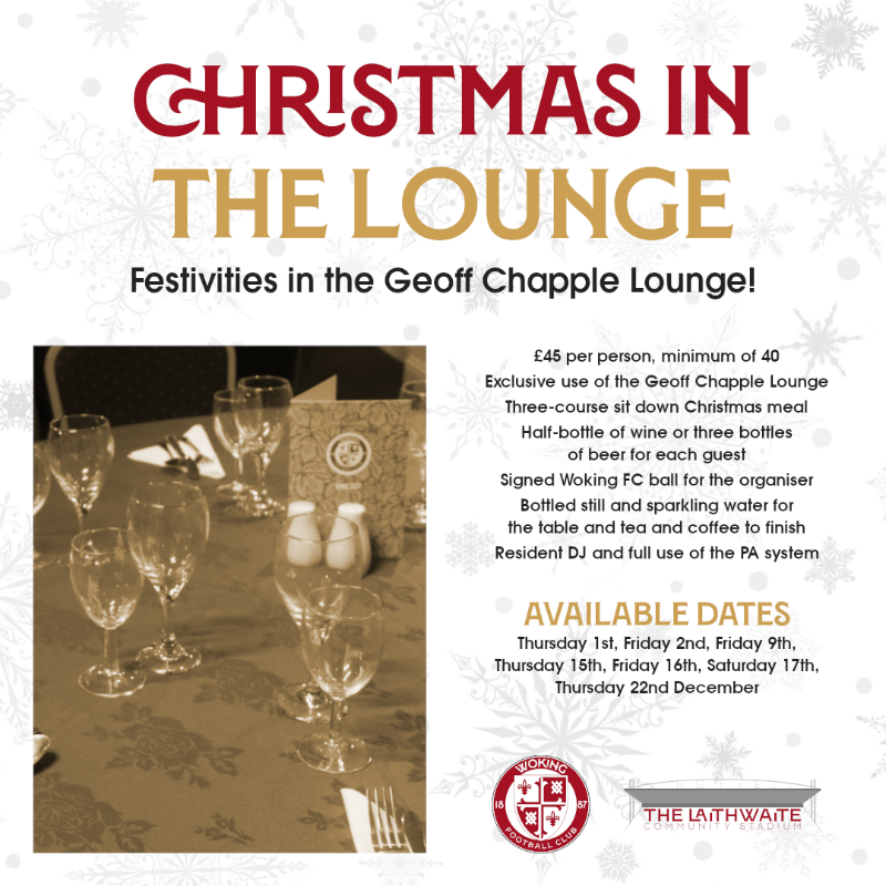 laithwaitecomm's tweet photo. Secure your Christmas party destination before it's too late! 🎉