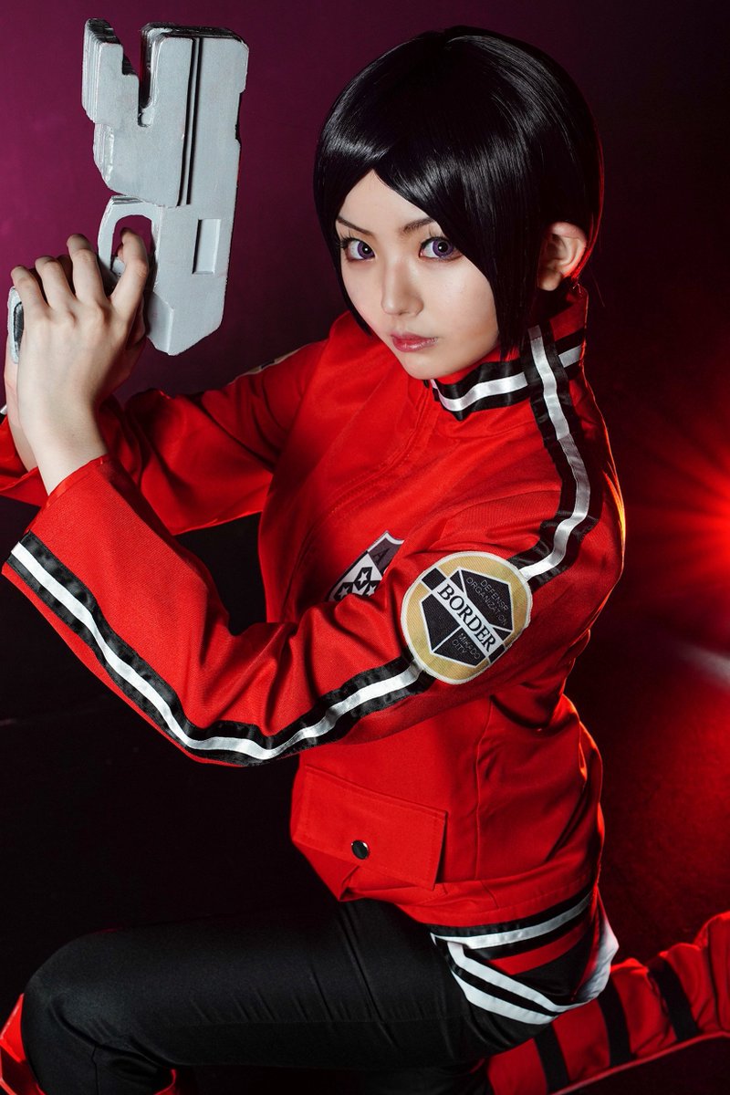 コスプレ写真】 ワールドトリガー 木虎藍 #コスプレ #cosplay #初心者