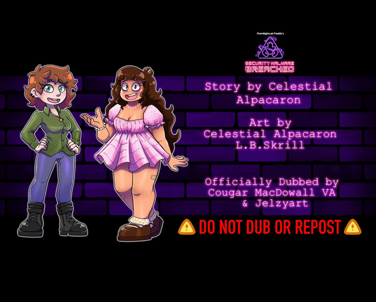 SuperCellAlpaca's tweet photo. (6/6) Anyways, these Endos were a nightmare to draw :D #fnafsecuritybreach #fnafsecuritymalwarebreached #fnafsb https://t.co/9IjIToZZ2n