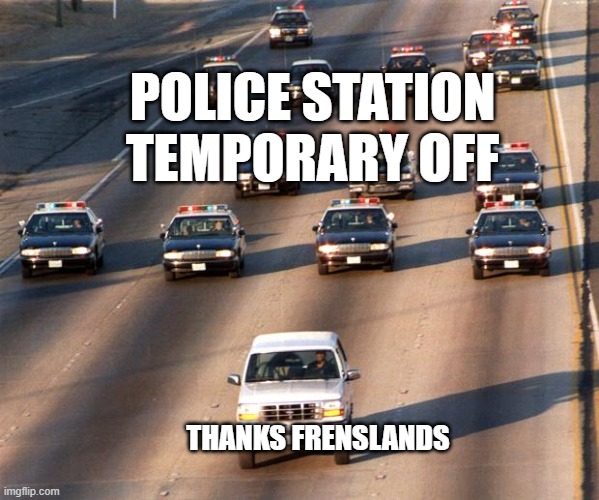 Since you’re all rebels, we decided to temporary take off the need of having a police station every 30 buildings. If things start to heat up, well…