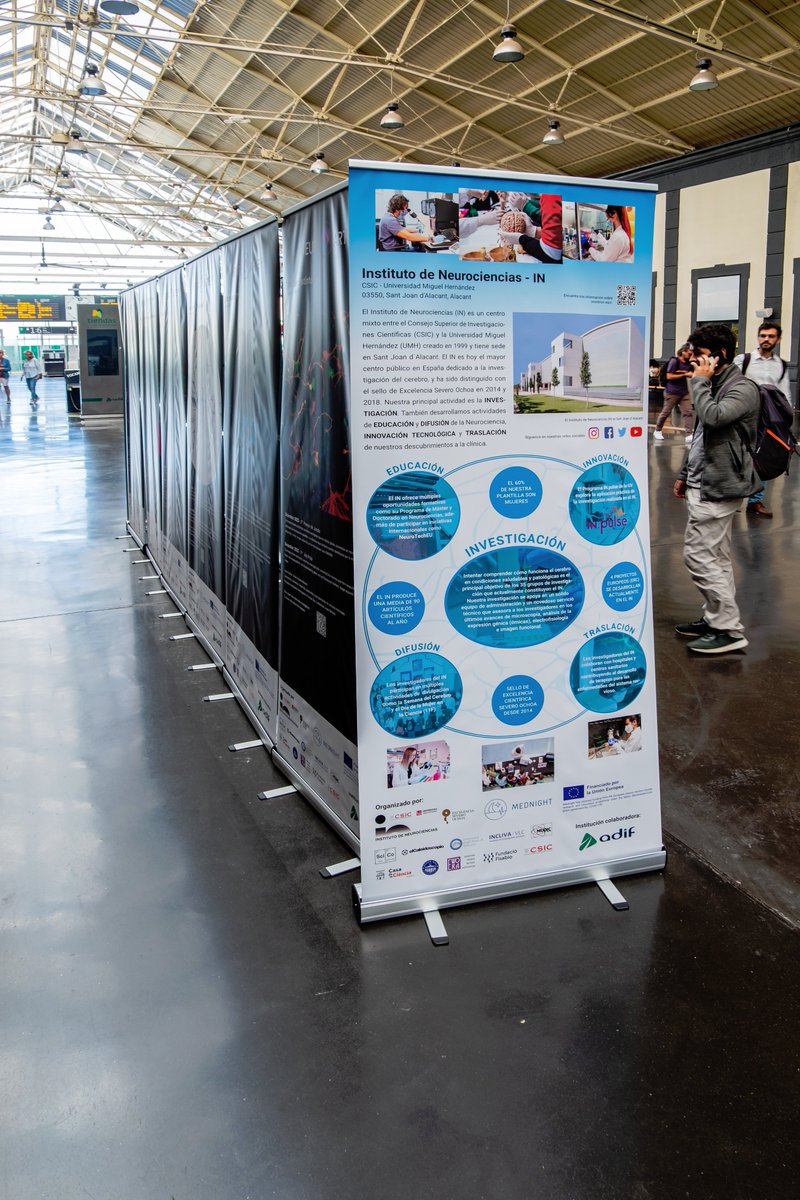 NeuroAlc's tweet photo. Todavía estáis a tiempo de visitar la Exposición #NeuroArte2022 en la Estación @Adif_es de Alicante @alicanteayto‼️
Hasta el Jueves 14!! https://t.co/CtmjMKc8oI