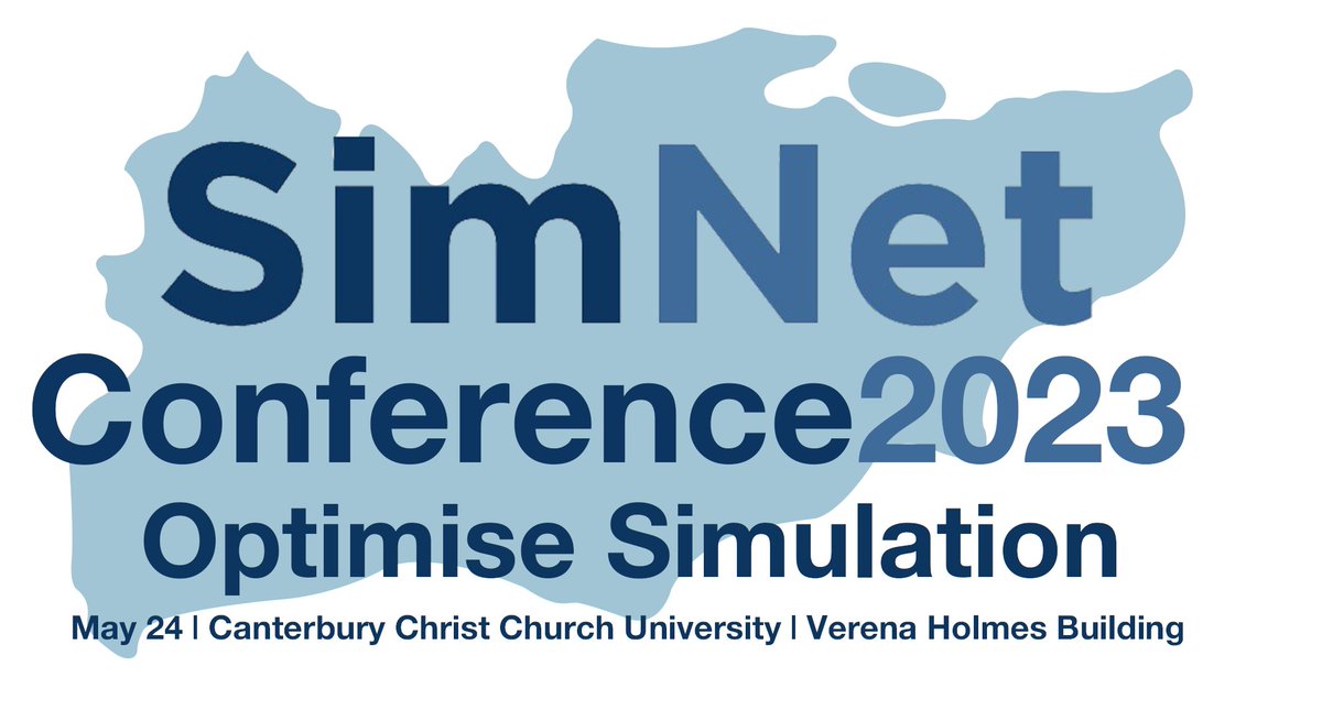 SAVE THE DATE! The 2nd #simulation conference has been confirmed as May 24th 2023 at @CanterburyCCUni 
More details to follow!
#simulationconference #simulationeducation #simnet
