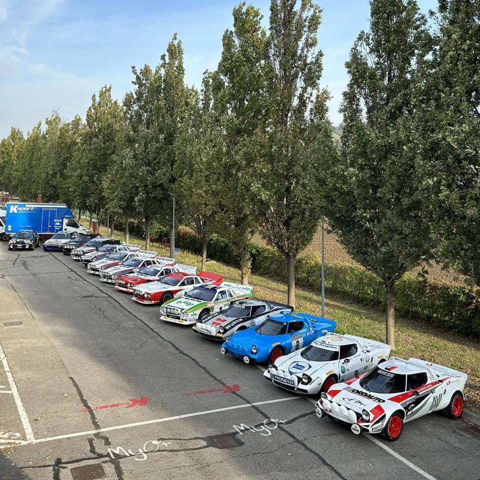 K Sport team ready for <a href="/Rallylegend/">Rallylegend</a>, what a line up! 😮