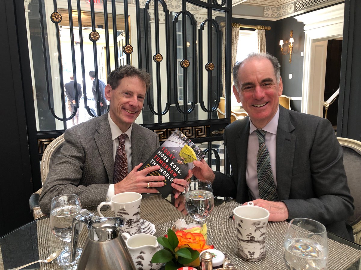 Good meeting yesterday with @marklagon, Chief Policy Officer at @theglobalfight. We discussed US relations with #China and #Magnitsky sanctions against #HongKong officials detaining democracy protesters