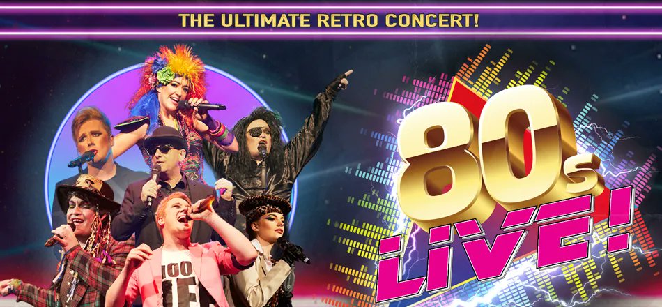 Just announced: 80s Live will return in 2023, so bring your jukebox money and get ready to Jitterbug. Tickets on sale Friday at 11am. bit.ly/80sLive2023_in…