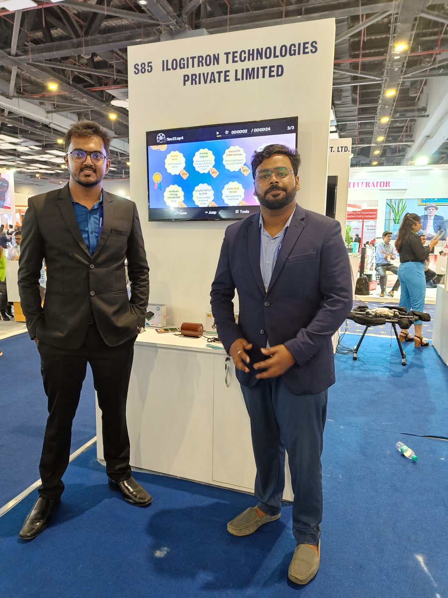 startuptripura's tweet photo. iLogitron Technologies, a start-up from Tripura is one amongst the 16 start-ups selected across India to showcase their Innovation during the Prime Minister’s Visit at the start-up pavilion in "India Mobile Congress 2022" from October 1-4, 2022 at Pragati Maidan, New Delhi. https://t.co/4QwnghI1nc