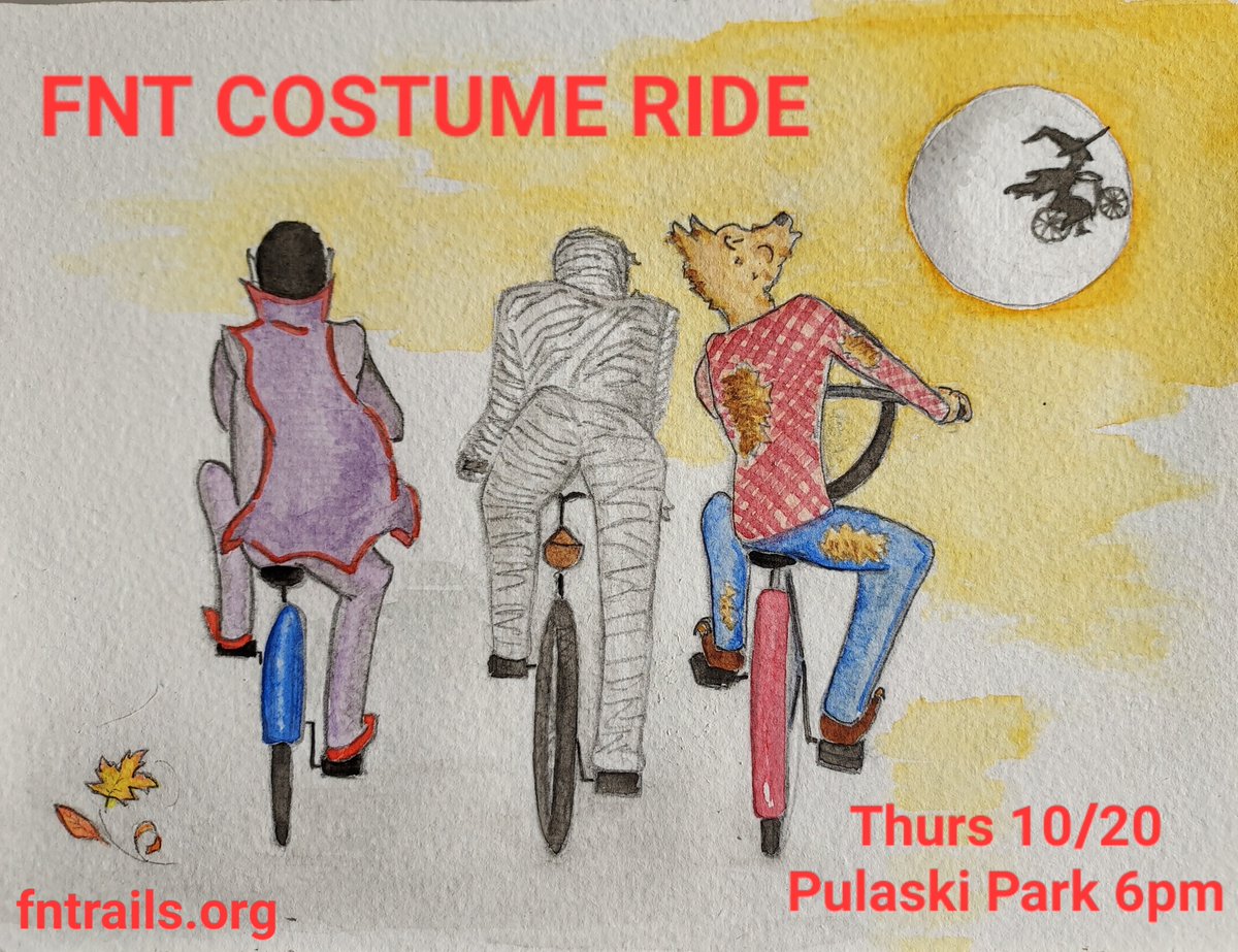 Halloween Bike Party coming your way. Get up a costume! Dress up your bike! Call your friends and join us for a spooky ride around Northampton's neighborhoods. Meet at Pulaski Park, 6pm .. Thurs Oct 20, 2022 <a href="/NorthamptonMA/">City of Northampton</a> <a href="/Noho_Neighbors/">Northampton Neighbors</a> <a href="/nohobikeclub/">Northampton Cycling Club</a>
