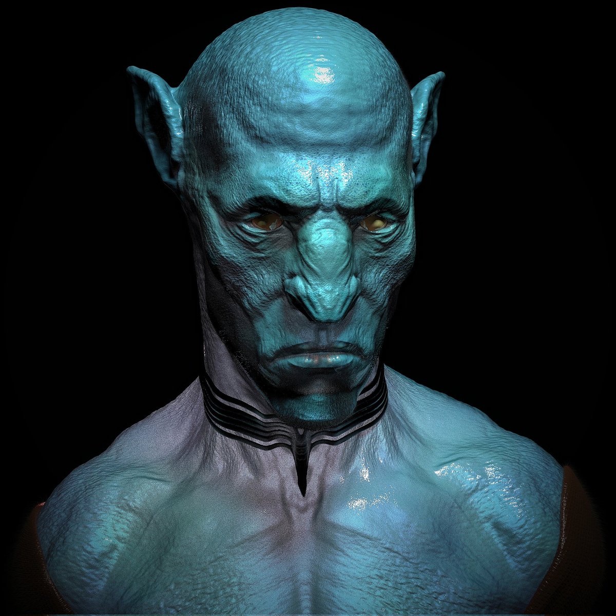 FinisGabriele's tweet photo. Avatar style... Scultpted in just 1 hour

#zbrush #3d #art #3DCG #3dart #creature #creatureart #creaturedesign #fanart #film #rendering #3dartist #3dart #nft https://t.co/Rfu1ulV3qx