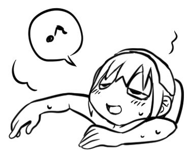 次回スタンプ文字ない分表情豊かにしてます 