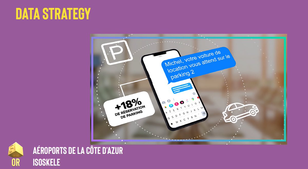 GP Stratégies de l’Expérience Client 2022 – Catégorie Data Strategy : un OR pour <a href="/AeroportNice/">Aéroport de Nice</a> et l’agence <a href="/isoskele/">ISOSKELE</a> pour la réalisation « La CDP qui donne des ailes ». Félicitation à eux !
#gpstrat