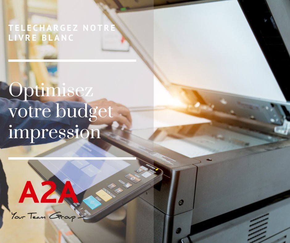 A2A_France's tweet photo. 💡Comment optimiser votre #budget d'impression ? 💰
Téléchargez notre livre blanc, on vous dit tout ! 
👇
https://t.co/LYk48b57oL https://t.co/Yom8mpeBRW