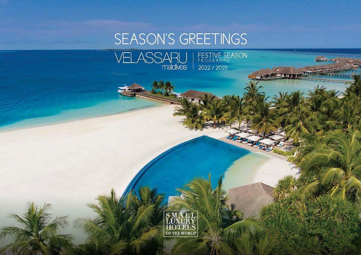 <a href="/VelassaruM/">Velassaru Maldives</a>  offers the perfect chance to soak in the sun and the sand over the holidays.  Discover our exclusive #Festive Calendar and see what we have in store for you this #season 
🎄bit.ly/Velassaru_Fest…