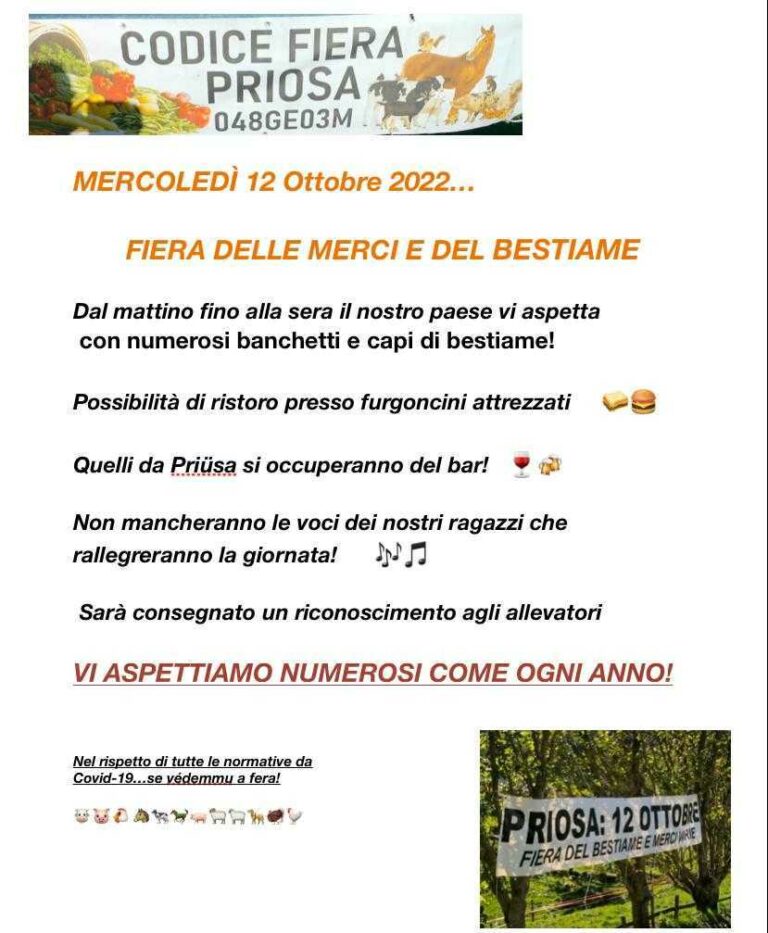 PARCO_AVETO's tweet photo. Dopo una breve assenza, tornano le bestie alla tradizionale fiera del bestiame e delle merci varie del 12 ottobre di Priosa! 💪👏🐂🐄🐴L'allevamento e la produzione di latte e formaggi sono ancora realtà vitali nelle @ValliParcoAveto! #cambiovia @pc_maritime 🌱🌾🐮🥛🧀 https://t.co/JGWmnwYC1j